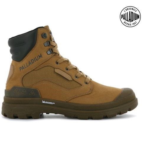 Pánské Boty Palladium Pampa X Tech WPN Hnědé | CZ JQV-94P